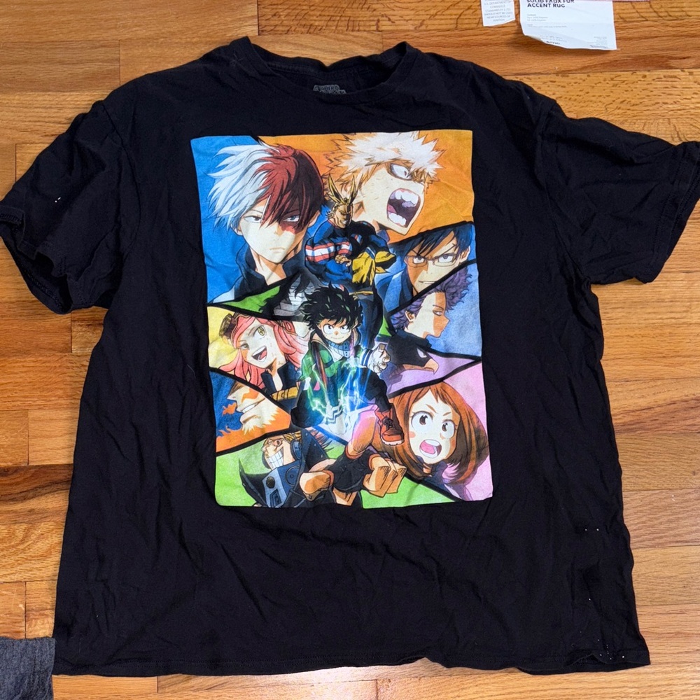 Black Graphic Adult T-Shirt